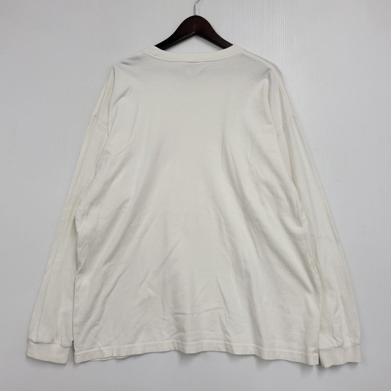 【中古品】【メンズ】 CALEE キャリー DROP SHOULDER FIRST SIGHT LS TEE ドロップショルダー ファースト サイト ロングスリーブ Tシャツ トップス 長袖 142-261003-sm-10-izu サイズ：L カラー：ホワイト 万代Net店