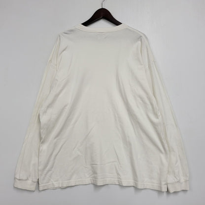 【中古品】【メンズ】 CALEE キャリー DROP SHOULDER FIRST SIGHT LS TEE ドロップショルダー ファースト サイト ロングスリーブ Tシャツ トップス 長袖 142-261003-sm-10-izu サイズ：L カラー：ホワイト 万代Net店