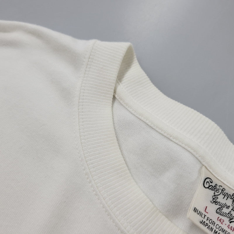 【中古品】【メンズ】 CALEE キャリー DROP SHOULDER FIRST SIGHT LS TEE ドロップショルダー ファースト サイト ロングスリーブ Tシャツ トップス 長袖 142-261003-sm-10-izu サイズ：L カラー：ホワイト 万代Net店
