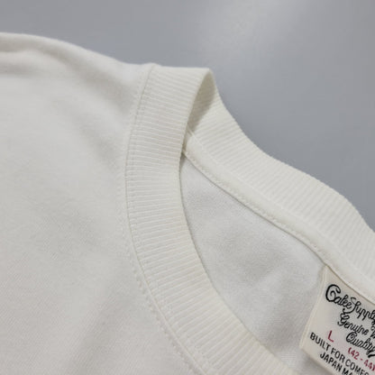 【中古品】【メンズ】 CALEE キャリー DROP SHOULDER FIRST SIGHT LS TEE ドロップショルダー ファースト サイト ロングスリーブ Tシャツ トップス 長袖 142-261003-sm-10-izu サイズ：L カラー：ホワイト 万代Net店