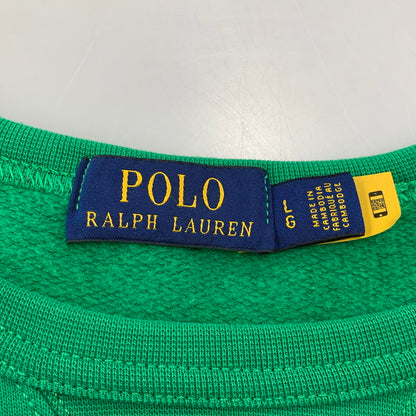 【中古品】【メンズ】 POLO RALPH LAUREN ポロ・ラルフローレン POLO TEAM SWEATSHIRT スウェットシャツ 147-261004-sm-08-izu サイズ：L カラー：グリーン 万代Net店