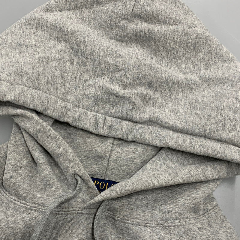 【中古品】【メンズ】 POLO RALPH LAUREN ポロ・ラルフローレン POLO BEAR HOODIE ポロベア フーディー パーカー 147-261004-sm-06-izu サイズ：L カラー：グレー 万代Net店