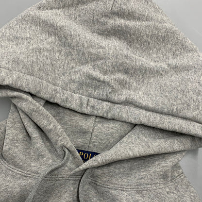【中古品】【メンズ】 POLO RALPH LAUREN ポロ・ラルフローレン POLO BEAR HOODIE ポロベア フーディー パーカー 147-261004-sm-06-izu サイズ：L カラー：グレー 万代Net店
