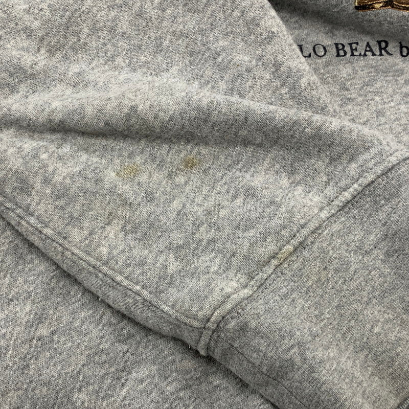 【中古品】【メンズ】 POLO RALPH LAUREN ポロ・ラルフローレン POLO BEAR HOODIE ポロベア フーディー パーカー 147-261004-sm-06-izu サイズ：L カラー：グレー 万代Net店