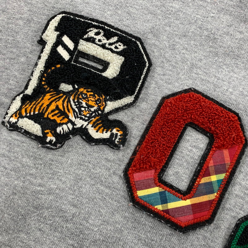 【中古品】【メンズ】 POLO RALPH LAUREN ポロ・ラルフローレン MULTI LOGO SWEATSHIRT マルチ ロゴ スウェットシャツ 147-261004-sm-07-izu サイズ：XL カラー：グレー 万代Net店