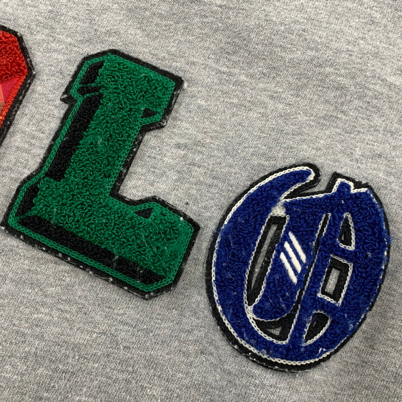【中古品】【メンズ】 POLO RALPH LAUREN ポロ・ラルフローレン MULTI LOGO SWEATSHIRT マルチ ロゴ スウェットシャツ 147-261004-sm-07-izu サイズ：XL カラー：グレー 万代Net店
