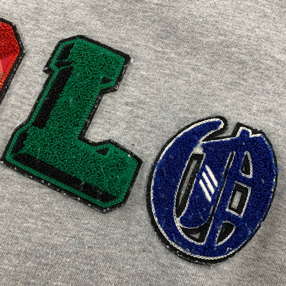 【中古品】【メンズ】 POLO RALPH LAUREN ポロ・ラルフローレン MULTI LOGO SWEATSHIRT マルチ ロゴ スウェットシャツ 147-261004-sm-07-izu サイズ：XL カラー：グレー 万代Net店