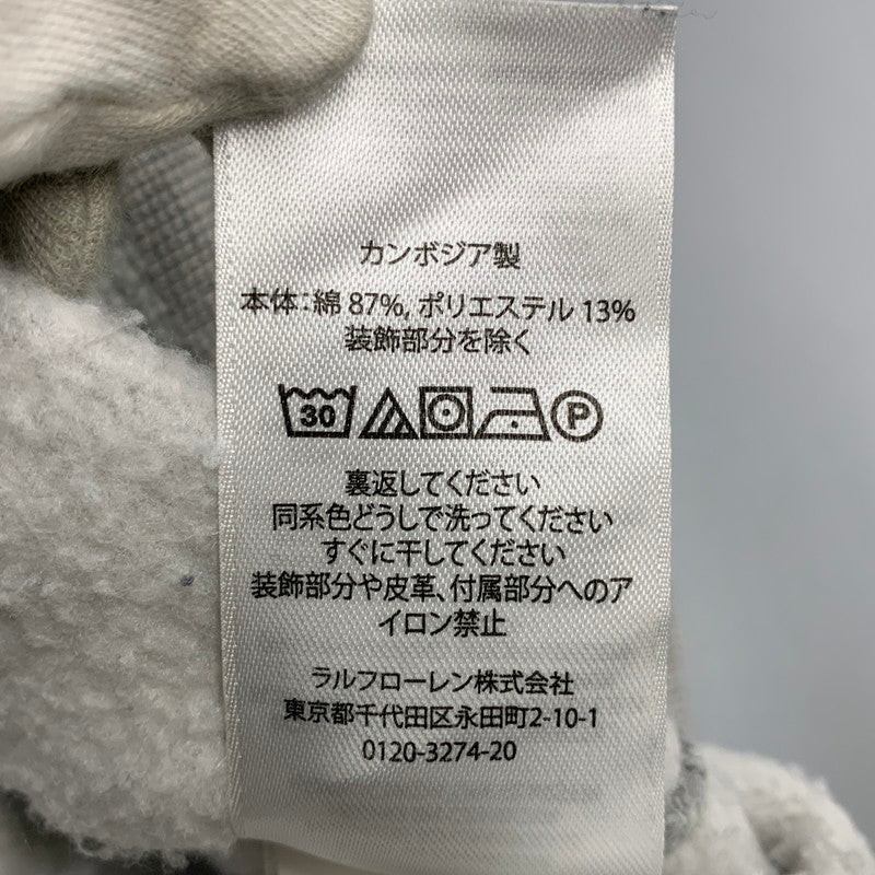 【中古品】【メンズ】 POLO RALPH LAUREN ポロ・ラルフローレン MULTI LOGO SWEATSHIRT マルチ ロゴ スウェットシャツ 147-261004-sm-07-izu サイズ：XL カラー：グレー 万代Net店