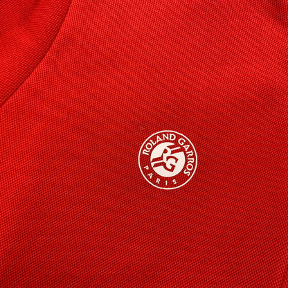 【中古品】【メンズ】 LACOSTE ラコステ × ROLAND GARROS ローランギャロス SH4757 ZIP JACKET ジップ ジャケット 147-261004-sm-05-izu サイズ：L カラー：レッド 万代Net店