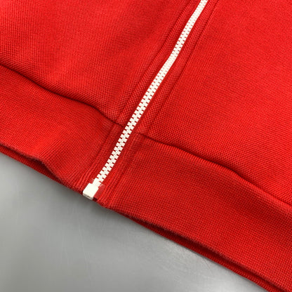 【中古品】【メンズ】 LACOSTE ラコステ × ROLAND GARROS ローランギャロス SH4757 ZIP JACKET ジップ ジャケット 147-261004-sm-05-izu サイズ：L カラー：レッド 万代Net店