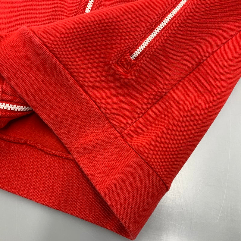 【中古品】【メンズ】 LACOSTE ラコステ × ROLAND GARROS ローランギャロス SH4757 ZIP JACKET ジップ ジャケット 147-261004-sm-05-izu サイズ：L カラー：レッド 万代Net店