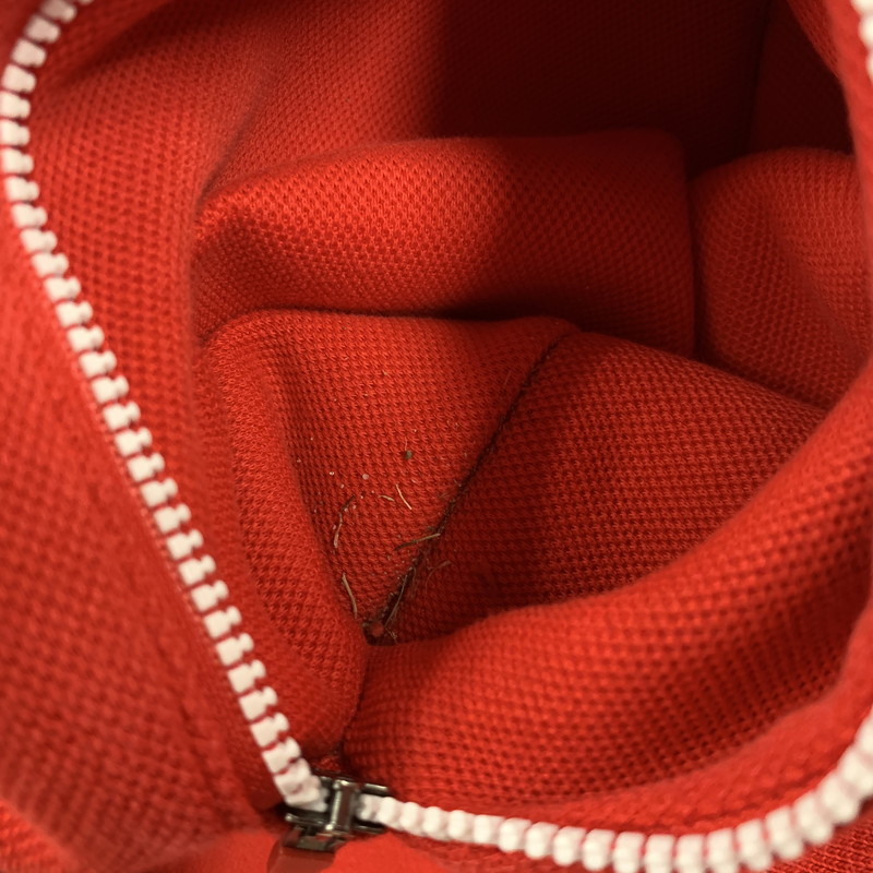 【中古品】【メンズ】 LACOSTE ラコステ × ROLAND GARROS ローランギャロス SH4757 ZIP JACKET ジップ ジャケット 147-261004-sm-05-izu サイズ：L カラー：レッド 万代Net店