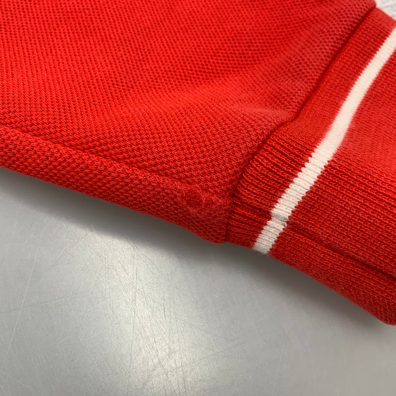 【中古品】【メンズ】 LACOSTE ラコステ × ROLAND GARROS ローランギャロス SH4757 ZIP JACKET ジップ ジャケット 147-261004-sm-05-izu サイズ：L カラー：レッド 万代Net店