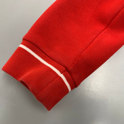 【中古品】【メンズ】 LACOSTE ラコステ × ROLAND GARROS ローランギャロス SH4757 ZIP JACKET ジップ ジャケット 147-261004-sm-05-izu サイズ：L カラー：レッド 万代Net店