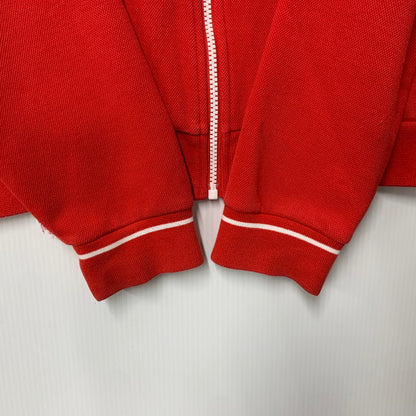 【中古品】【メンズ】 LACOSTE ラコステ × ROLAND GARROS ローランギャロス SH4757 ZIP JACKET ジップ ジャケット 147-261004-sm-05-izu サイズ：L カラー：レッド 万代Net店