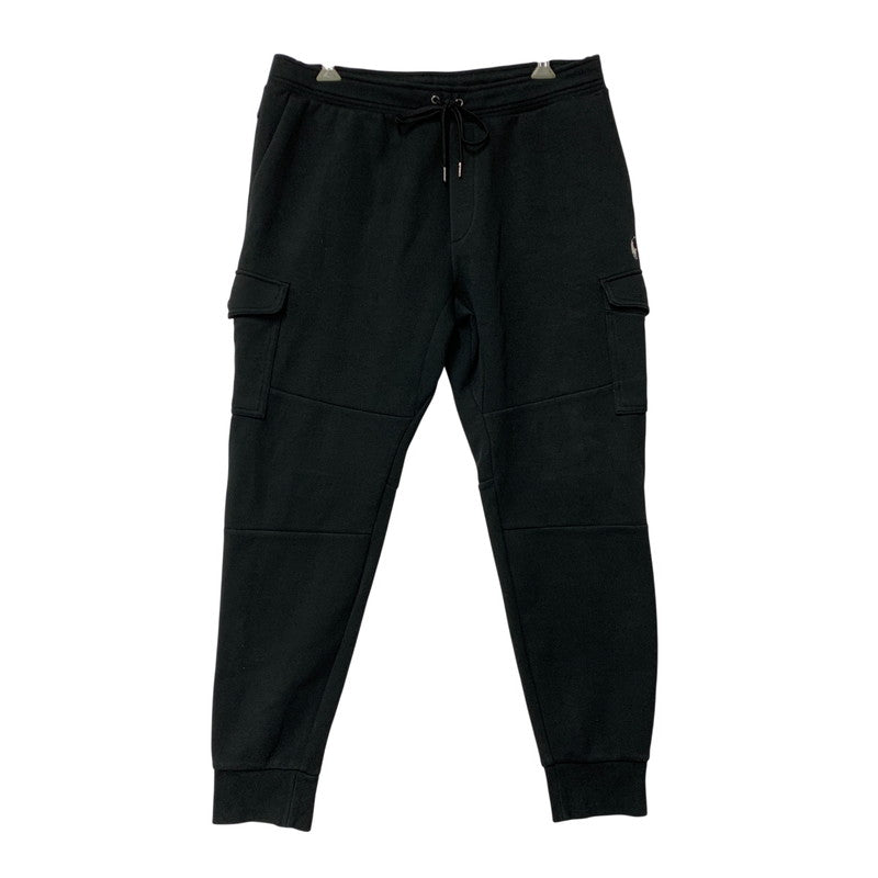 【中古品】【メンズ】 POLO RALPH LAUREN ポロ・ラルフローレン DOUBLE KNIT CARGO JOGGER PANTS ダブル ニット カーゴ ジョガー パンツ ボトムス ズボン 158-260930-cs-01-izu サイズ：L カラー：ブラック 万代Net店
