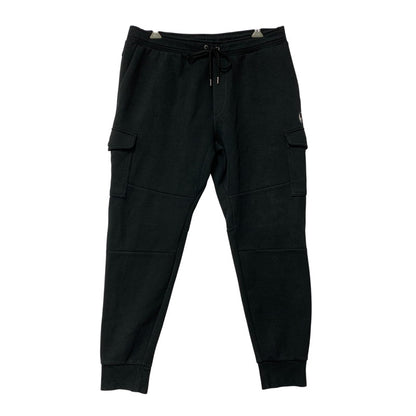 【中古品】【メンズ】 POLO RALPH LAUREN ポロ・ラルフローレン DOUBLE KNIT CARGO JOGGER PANTS ダブル ニット カーゴ ジョガー パンツ ボトムス ズボン 158-260930-cs-01-izu サイズ：L カラー：ブラック 万代Net店