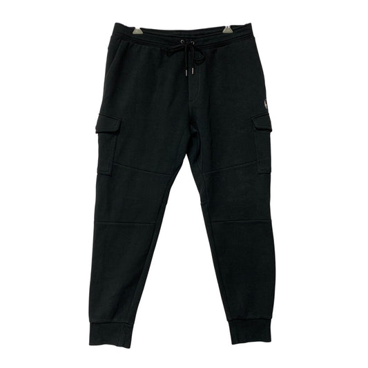 【中古品】【メンズ】 POLO RALPH LAUREN ポロ・ラルフローレン DOUBLE KNIT CARGO JOGGER PANTS ダブル ニット カーゴ ジョガー パンツ ボトムス ズボン 158-260930-cs-01-izu サイズ：L カラー：ブラック 万代Net店