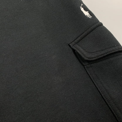 【中古品】【メンズ】 POLO RALPH LAUREN ポロ・ラルフローレン DOUBLE KNIT CARGO JOGGER PANTS ダブル ニット カーゴ ジョガー パンツ ボトムス ズボン 158-260930-cs-01-izu サイズ：L カラー：ブラック 万代Net店
