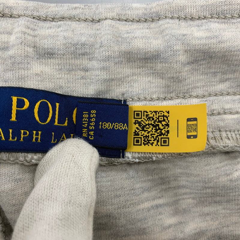【中古品】【メンズ】 POLO RALPH LAUREN ポロ・ラルフローレン DOUBLE KNIT CARGO JOGGER PANTS ダブル ニット カーゴ ジョガー パンツ ボトムス ズボン 158-260930-cs-02-izu サイズ：L カラー：グレー 万代Net店
