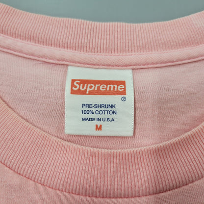 【中古品】【メンズ】 Supreme シュプリーム INTERNATIONAL TEE インターナショナル Tシャツ 半袖 149-260929-as-15-izu サイズ：M カラー：ピンク 万代Net店