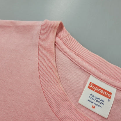 【中古品】【メンズ】 Supreme シュプリーム INTERNATIONAL TEE インターナショナル Tシャツ 半袖 149-260929-as-15-izu サイズ：M カラー：ピンク 万代Net店