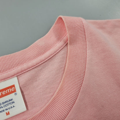 【中古品】【メンズ】 Supreme シュプリーム INTERNATIONAL TEE インターナショナル Tシャツ 半袖 149-260929-as-15-izu サイズ：M カラー：ピンク 万代Net店