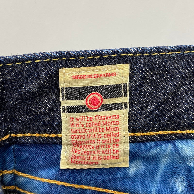 【中古品】【メンズ】 MOMOTARO JEANS 桃太郎ジーンズ AJ-SKMZ T523071 DENIM PANTS デニム パンツ ボトムス ズボン 156-261001-cs-02-izu サイズ：W33 カラー：インディゴ 万代Net店