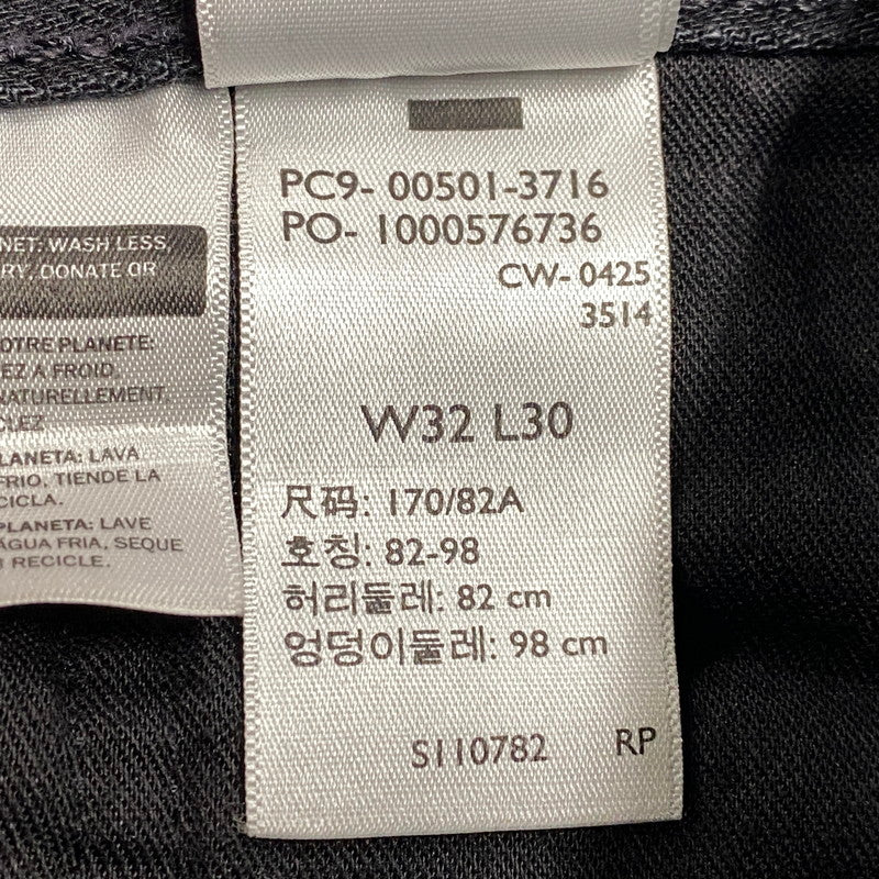 【中古品】【メンズ】 LEVI'S PREMIUM×BIOTOP リーバイスプレミアム ビオトープ 00501-3716 25AW 501 ORIGINAL CANDLE WAX PANT オリジナル キャンドル ワックス パンツ ボトムス ズボン 151-261001-cs-04-izu サイズ：32×30 カラー：ブラック 万代Net店