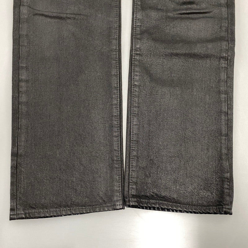 【中古品】【メンズ】 LEVI'S PREMIUM×BIOTOP リーバイスプレミアム ビオトープ 00501-3716 25AW 501 ORIGINAL CANDLE WAX PANT オリジナル キャンドル ワックス パンツ ボトムス ズボン 151-261001-cs-04-izu サイズ：32×30 カラー：ブラック 万代Net店