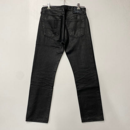 【中古品】【メンズ】 LEVI'S PREMIUM×BIOTOP リーバイスプレミアム ビオトープ 00501-3716 25AW 501 ORIGINAL CANDLE WAX PANT オリジナル キャンドル ワックス パンツ ボトムス ズボン 151-261001-cs-04-izu サイズ：32×30 カラー：ブラック 万代Net店