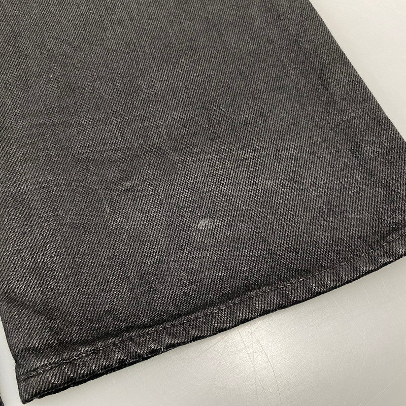 【中古品】【メンズ】 LEVI'S PREMIUM×BIOTOP リーバイスプレミアム ビオトープ 00501-3716 25AW 501 ORIGINAL CANDLE WAX PANT オリジナル キャンドル ワックス パンツ ボトムス ズボン 151-261001-cs-04-izu サイズ：32×30 カラー：ブラック 万代Net店