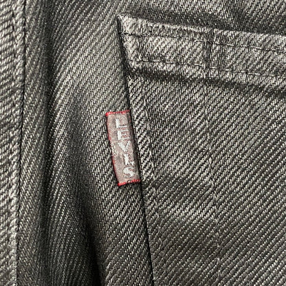 【中古品】【メンズ】 LEVI'S PREMIUM×BIOTOP リーバイスプレミアム ビオトープ 00501-3716 25AW 501 ORIGINAL CANDLE WAX PANT オリジナル キャンドル ワックス パンツ ボトムス ズボン 151-261001-cs-04-izu サイズ：32×30 カラー：ブラック 万代Net店