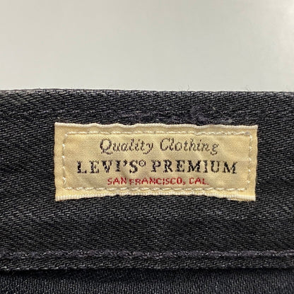 【中古品】【メンズ】 LEVI'S PREMIUM×BIOTOP リーバイスプレミアム ビオトープ 00501-3716 25AW 501 ORIGINAL CANDLE WAX PANT オリジナル キャンドル ワックス パンツ ボトムス ズボン 151-261001-cs-04-izu サイズ：32×30 カラー：ブラック 万代Net店