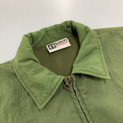 【中古品】【メンズ】 BITCH SKATEBOARDS ビッチスケートボードズ FLEECE LINER SWINGTOP JACKET フリース ライナー スイングトップ ジャケット アウター 146-261001-kh-08-izu サイズ：L カラー：グリーン 万代Net店