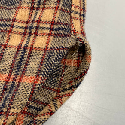 【中古品】【メンズ】 PENDLETON ペンドルトン WOOL CHECK LS SHIRT ウール チェック ロングスリーブ シャツ 長袖 146-261004-sm-04-izu サイズ：M カラー：ブラウン 万代Net店
