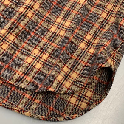 【中古品】【メンズ】 PENDLETON ペンドルトン WOOL CHECK LS SHIRT ウール チェック ロングスリーブ シャツ 長袖 146-261004-sm-04-izu サイズ：M カラー：ブラウン 万代Net店