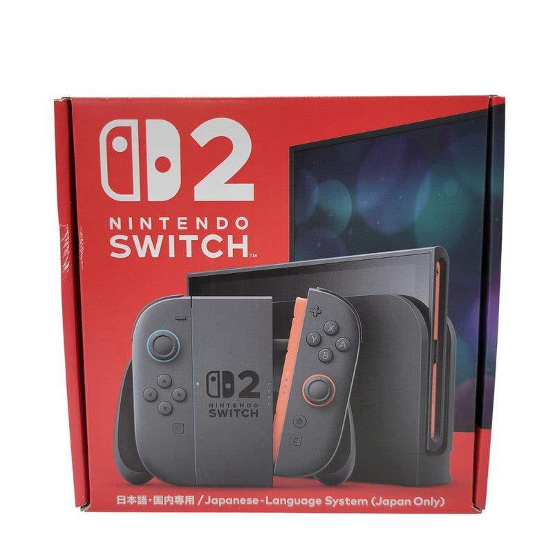 【中古美品】 【未使用】【ゲーム】Nintendo Switch 2 (日本語・国内専用) BEE-S-KB6CA(JPN) 任天堂 ニンテンドースイッチ2 本体 035-261002-ay-02-izu 万代Net店