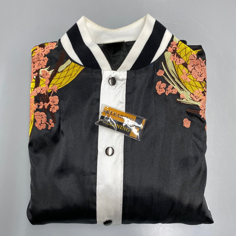 【中古品】【メンズ】 BLUE ARCHIVE ブルーアーカイブ 美甘ネル スカジャン ジャケット アウター 147-261001-kh-12-izu カラー：ブラック×ホワイト 万代Net店