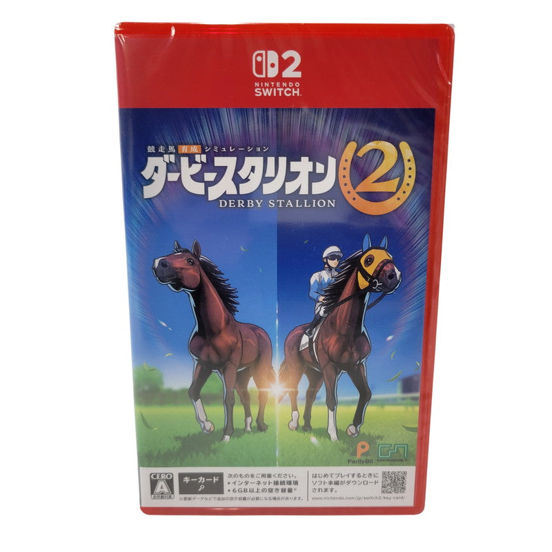 【中古美品】 【未開封】【ゲーム】ダービースタリオン2 CERO区分_A 全年齢対象 Nintendo Switch 2 任天堂 スイッチ2 ソフト 029-260930-as-01-izu 万代Net店