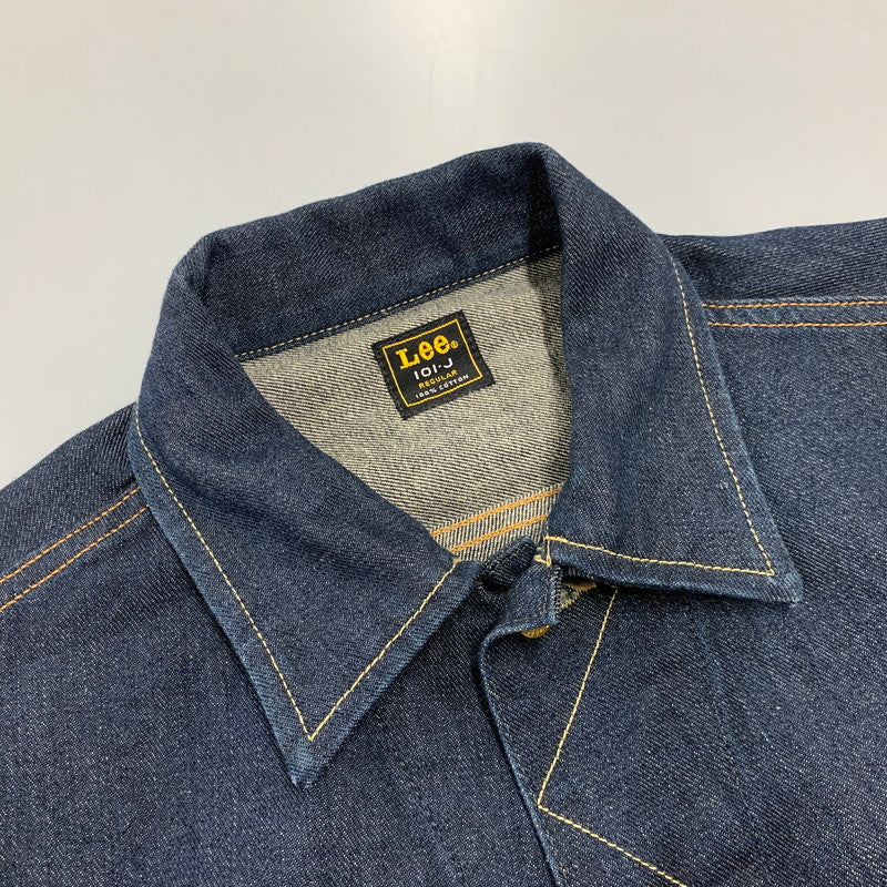 【中古品】【メンズ】 LEE リー LM8100 AMERICAN RIDERS 101J DENIM JACKET デニム ジャケット アウター 145-261001-kh-10-izu サイズ：S カラー：インディゴ 万代Net店