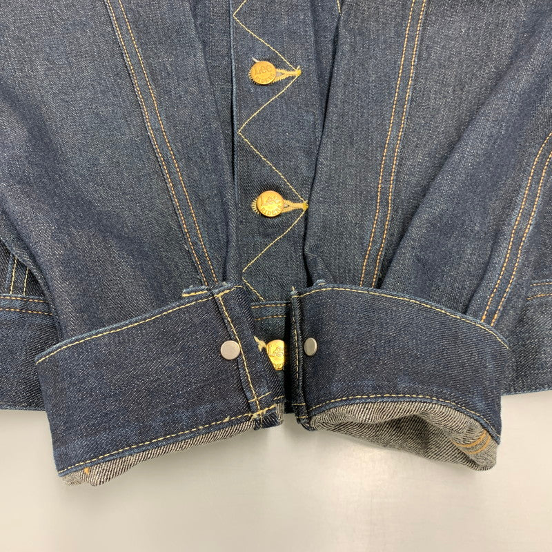 【中古品】【メンズ】 LEE リー LM8100 AMERICAN RIDERS 101J DENIM JACKET デニム ジャケット アウター 145-261001-kh-10-izu サイズ：S カラー：インディゴ 万代Net店