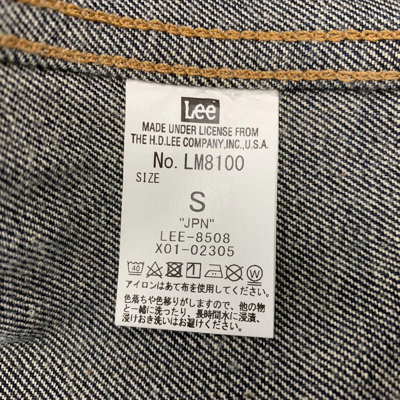 【中古品】【メンズ】 LEE リー LM8100 AMERICAN RIDERS 101J DENIM JACKET デニム ジャケット アウター 145-261001-kh-10-izu サイズ：S カラー：インディゴ 万代Net店