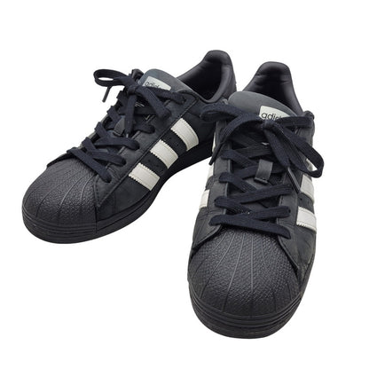 【中古品】【レディース】 adidas アディダス SUPERSTAR ID0996 スーパースター スニーカー 靴 166-261008-as-20-izu サイズ：24.5cm カラー：ブラック 万代Net店