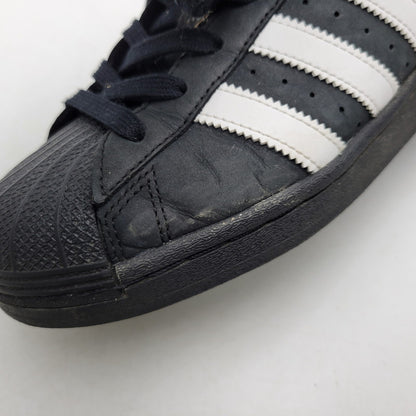 【中古品】【レディース】 adidas アディダス SUPERSTAR ID0996 スーパースター スニーカー 靴 166-261008-as-20-izu サイズ：24.5cm カラー：ブラック 万代Net店