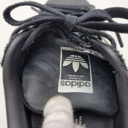 【中古品】【レディース】 adidas アディダス SUPERSTAR ID0996 スーパースター スニーカー 靴 166-261008-as-20-izu サイズ：24.5cm カラー：ブラック 万代Net店