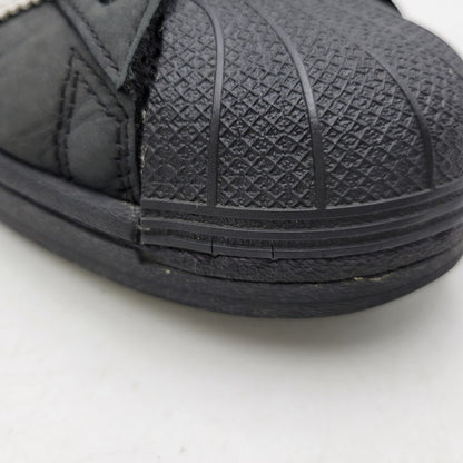 【中古品】【レディース】 adidas アディダス SUPERSTAR ID0996 スーパースター スニーカー 靴 166-261008-as-20-izu サイズ：24.5cm カラー：ブラック 万代Net店