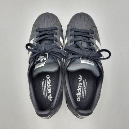 【中古品】【レディース】 adidas アディダス SUPERSTAR ID0996 スーパースター スニーカー 靴 166-261008-as-20-izu サイズ：24.5cm カラー：ブラック 万代Net店