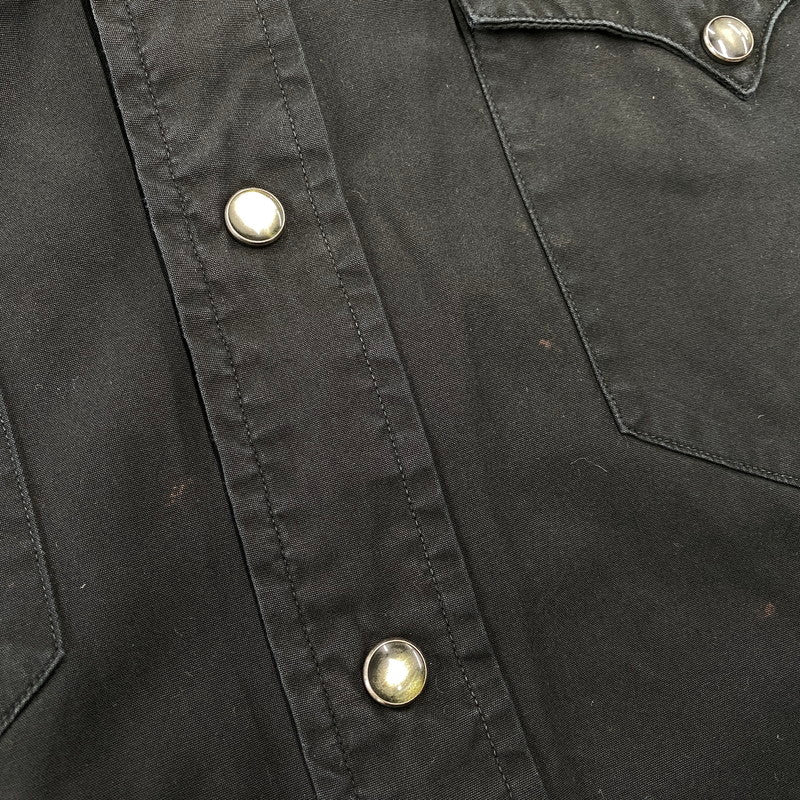 【中古品】【メンズ】 POLO BY RALPH LAUREN ポロバイラルフローレン WESTERN LS SHIRT ウエスタン ロングスリーブ シャツ トップス 146-261001-kh-11-izu サイズ：S カラー：ブラック 万代Net店