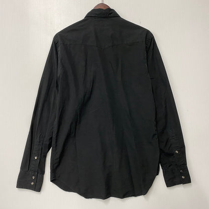 【中古品】【メンズ】 POLO BY RALPH LAUREN ポロバイラルフローレン WESTERN LS SHIRT ウエスタン ロングスリーブ シャツ トップス 146-261001-kh-11-izu サイズ：S カラー：ブラック 万代Net店